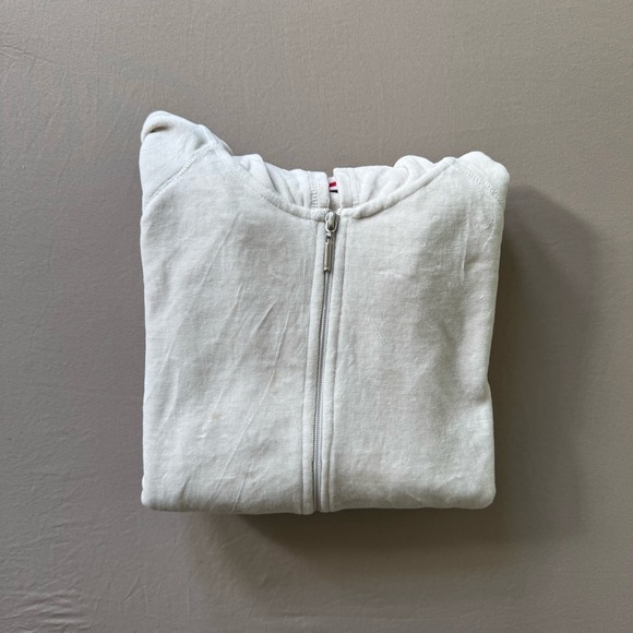 Vintage Gloria Vanderbilt Sport Zip Up Velour Hoodie - Picture 1 of 6